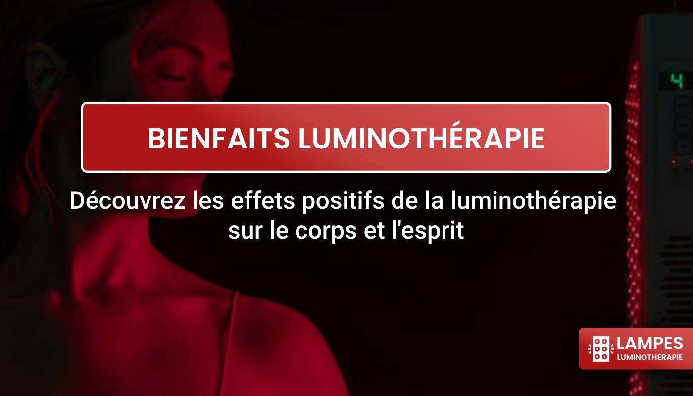 luminothérapie, lampes de luminothérapie, avantages luminothérapie, effets positifs luminothérapie