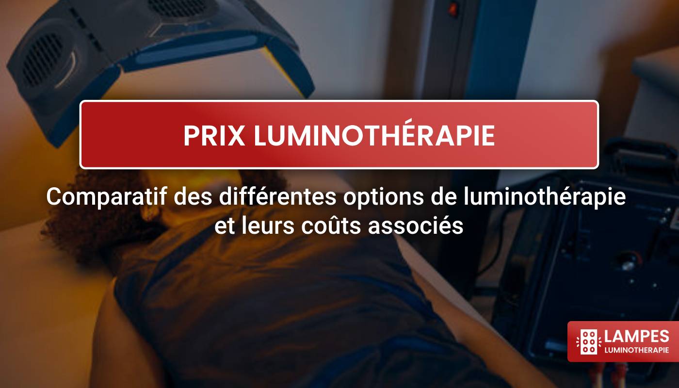 luminothérapie, lampe de luminothérapie, prix luminothérapie