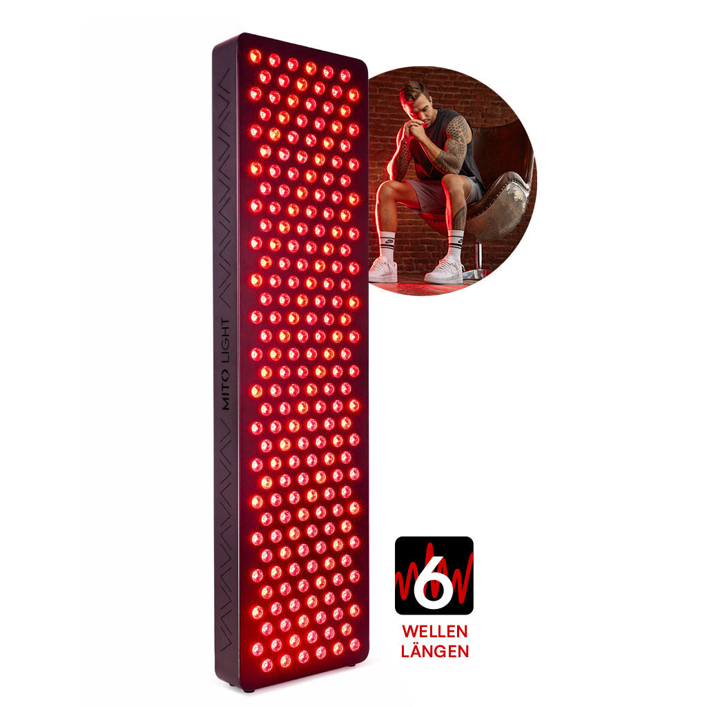 Lampe de Luminothérapie Rouge 6 Longueurs d'Onde - Touchscreen