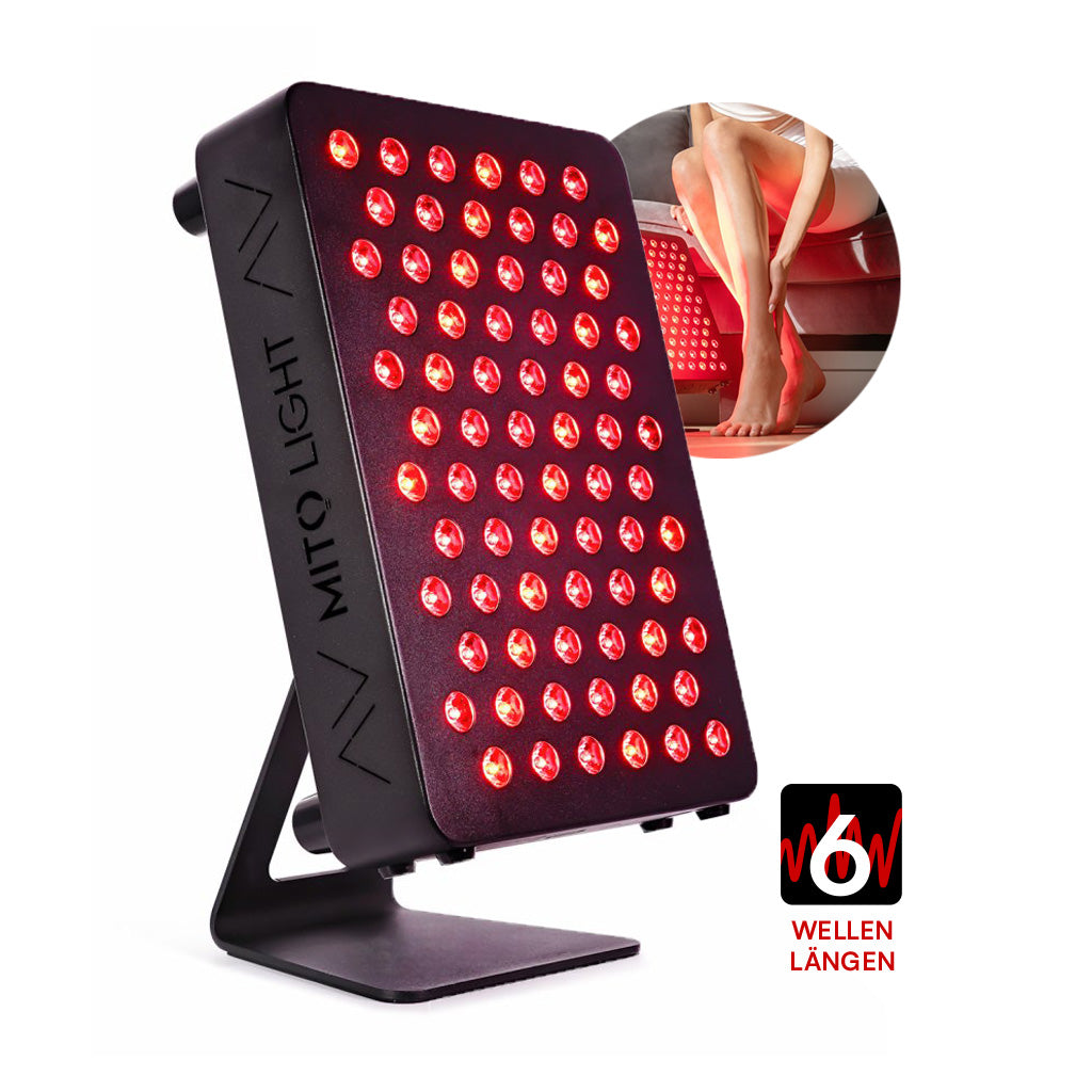 Lampe de Luminothérapie Visage Compacte 6 Longueurs d'Onde