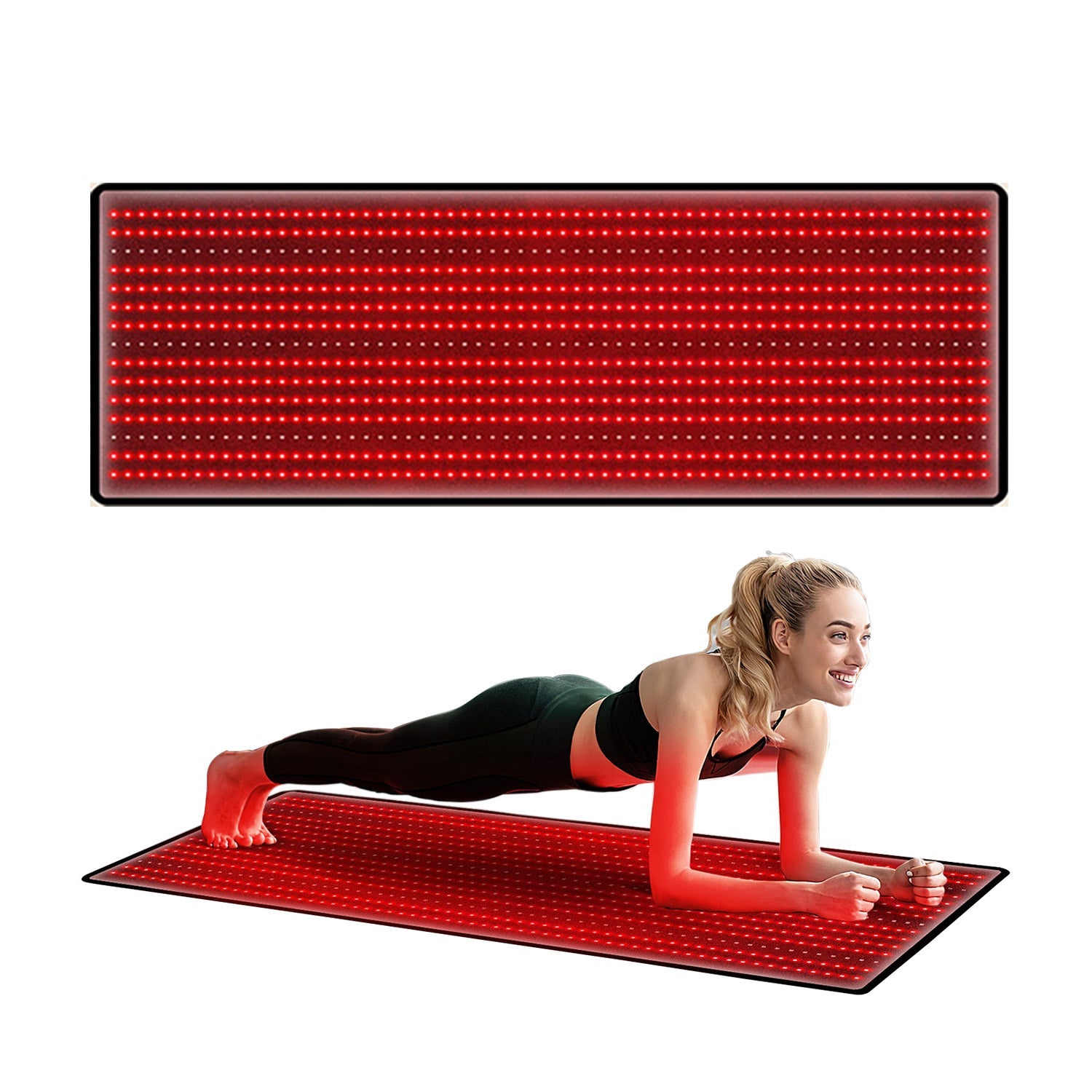 Megelin Red and Near-Infrared Light Therapy Mat for Whole Body