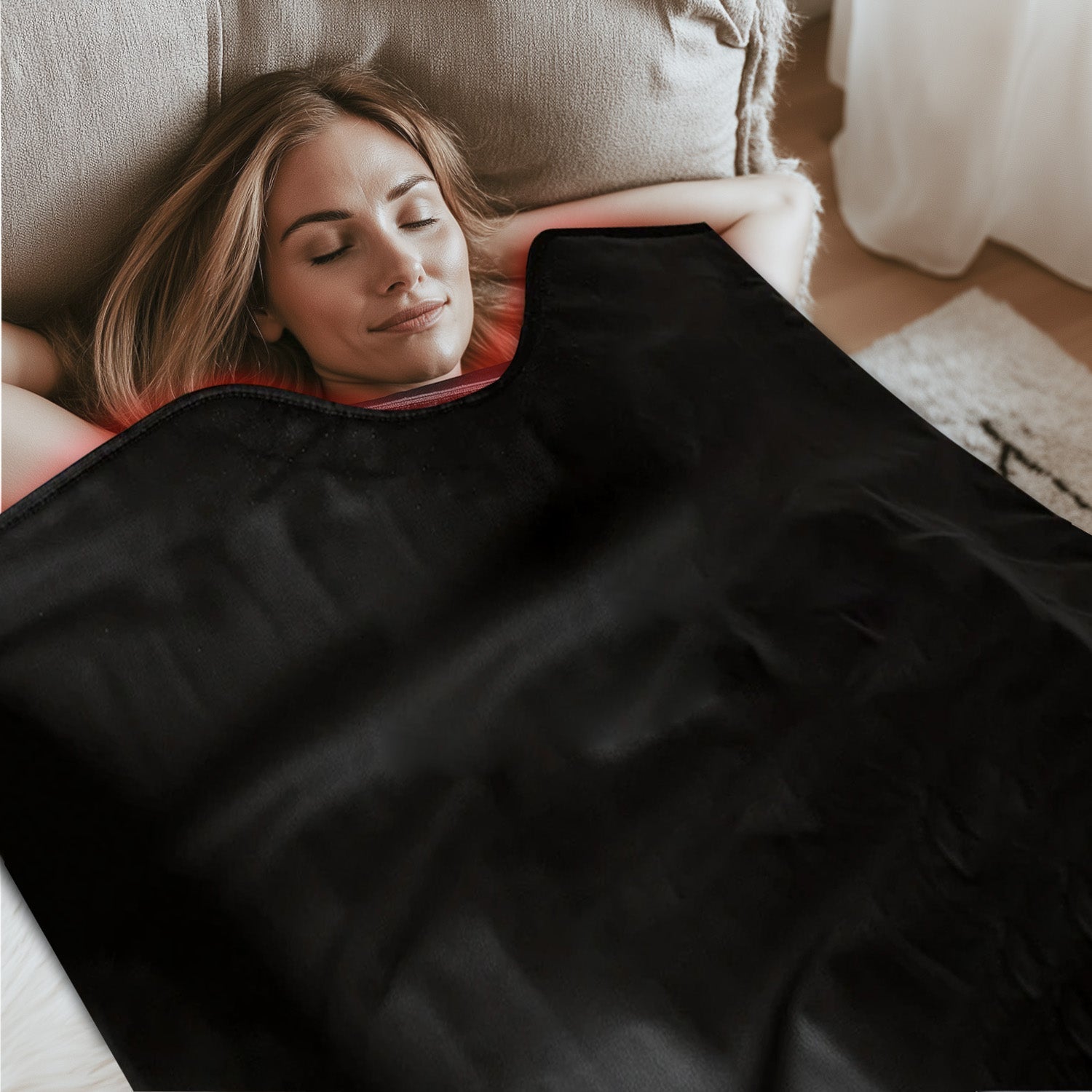 Megelin 3-in-1 Sauna Blanket with Red Light